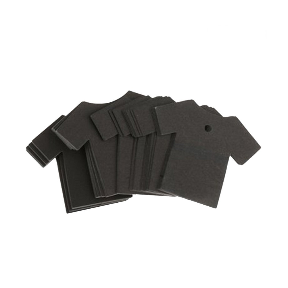 Craft Embellishments - 100Pcs Blank Kraft Paper Tags Pre-Punched