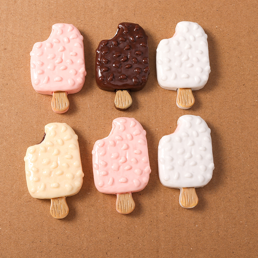 4pcs Simulation Food Ice Cream - đánh giá và giá Craft Embellishments