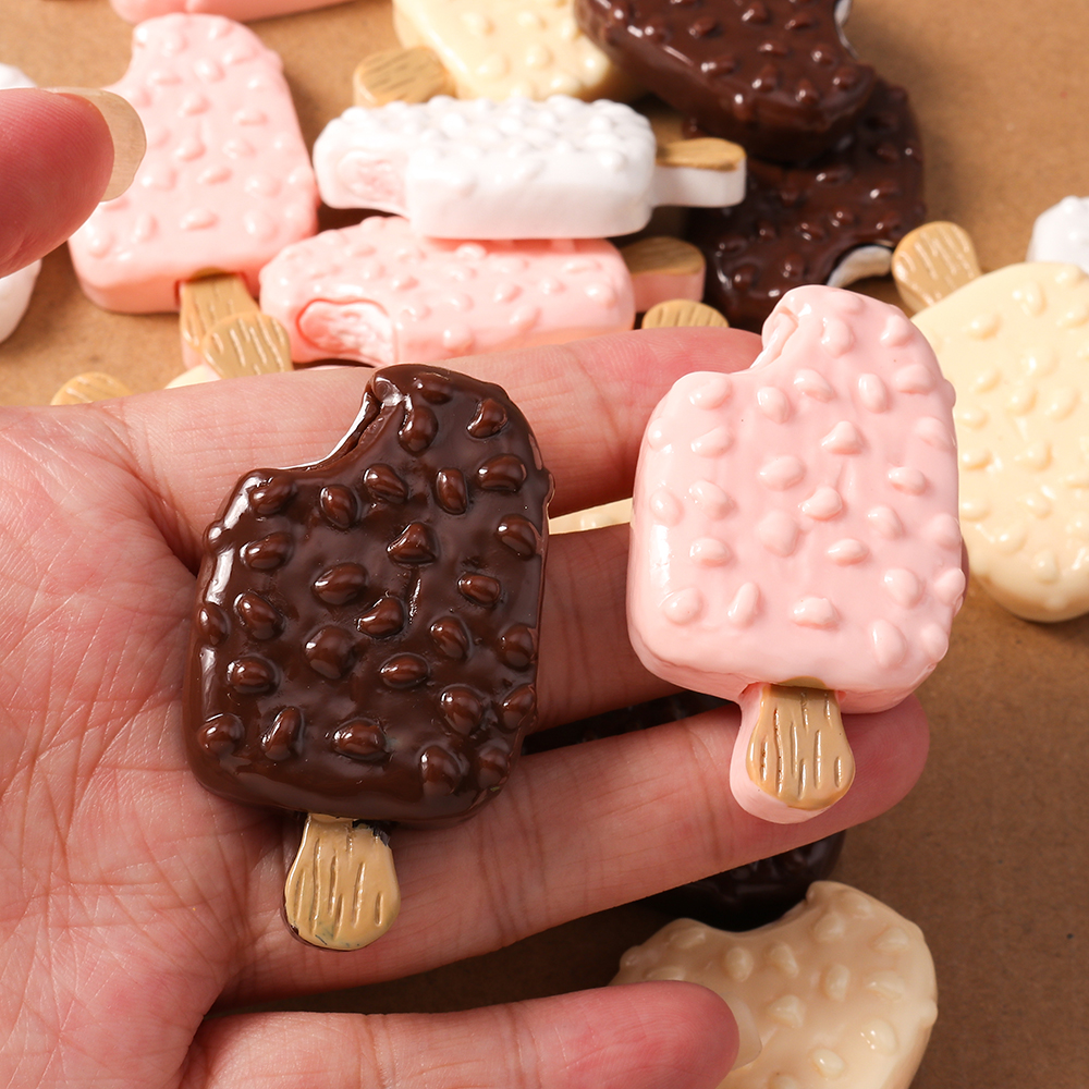 4pcs Simulation Food Ice Cream - đánh giá và giá Craft Embellishments