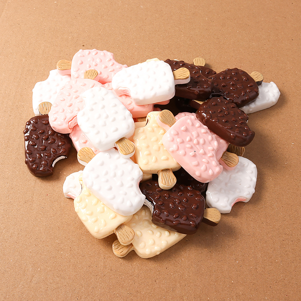 4pcs Simulation Food Ice Cream - đánh giá và giá Craft Embellishments