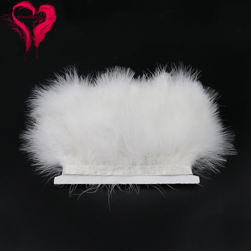 1 Meter Fancy Soft Fluffy Dyed - đánh giá và giá Feather Trim Marabou
