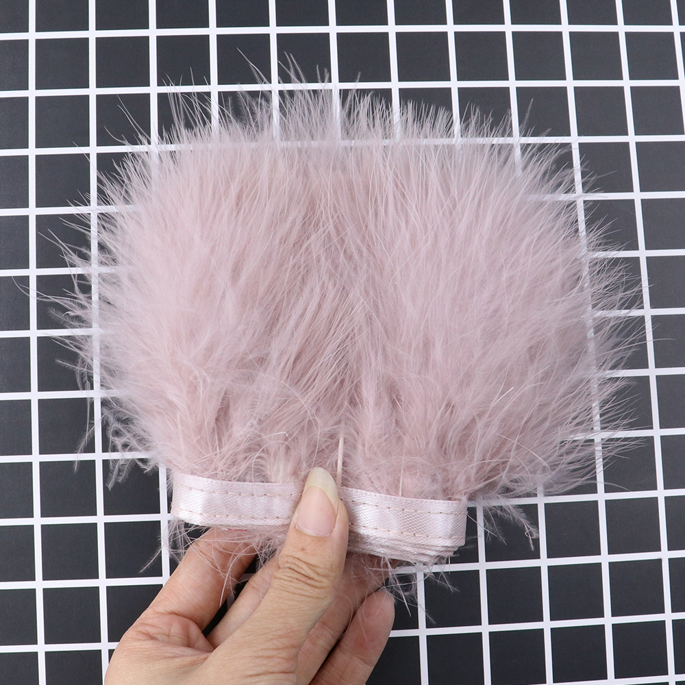 1 Meter Fancy Soft Fluffy Dyed - đánh giá và giá Feather Trim Marabou