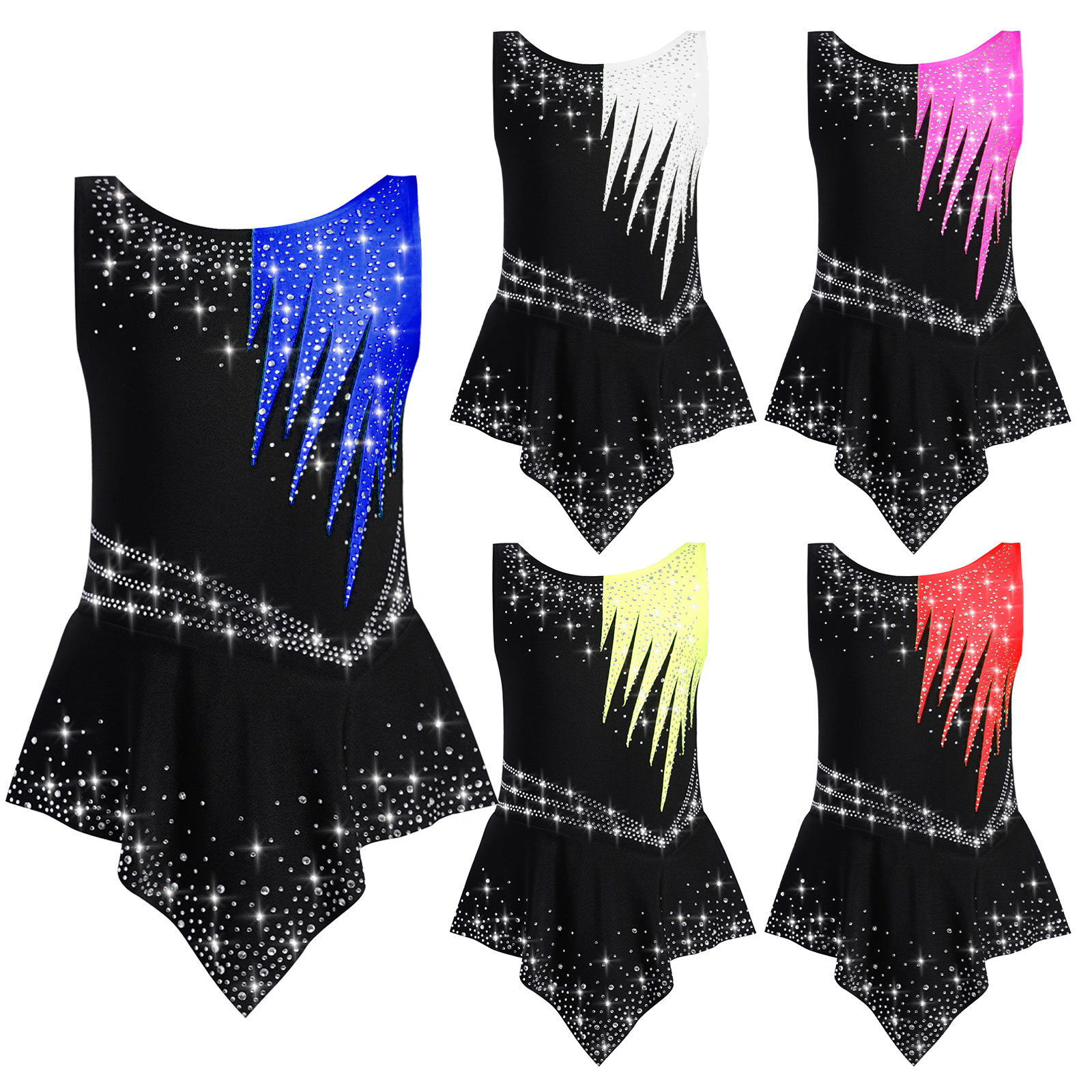 Girls Rhinestones Contrast Col - đánh giá và giá Rhinestone Banding Trim