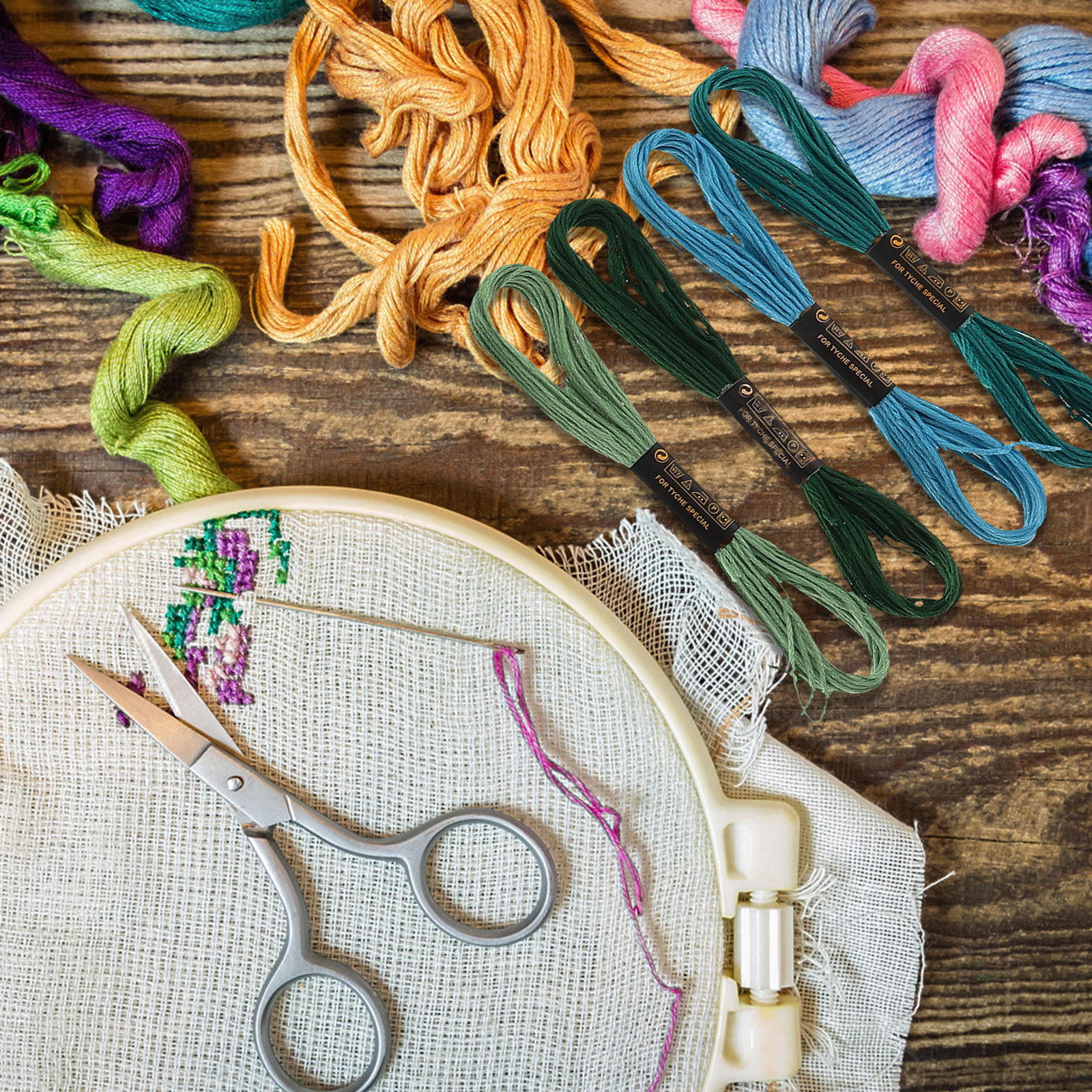 100pcs Embroidery Thread Cross - đánh giá và giá Embroidery Craft