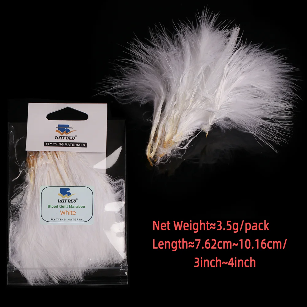 Wifreo 2packs Blood Quill Mara - đánh giá và giá Feather Trim Marabou