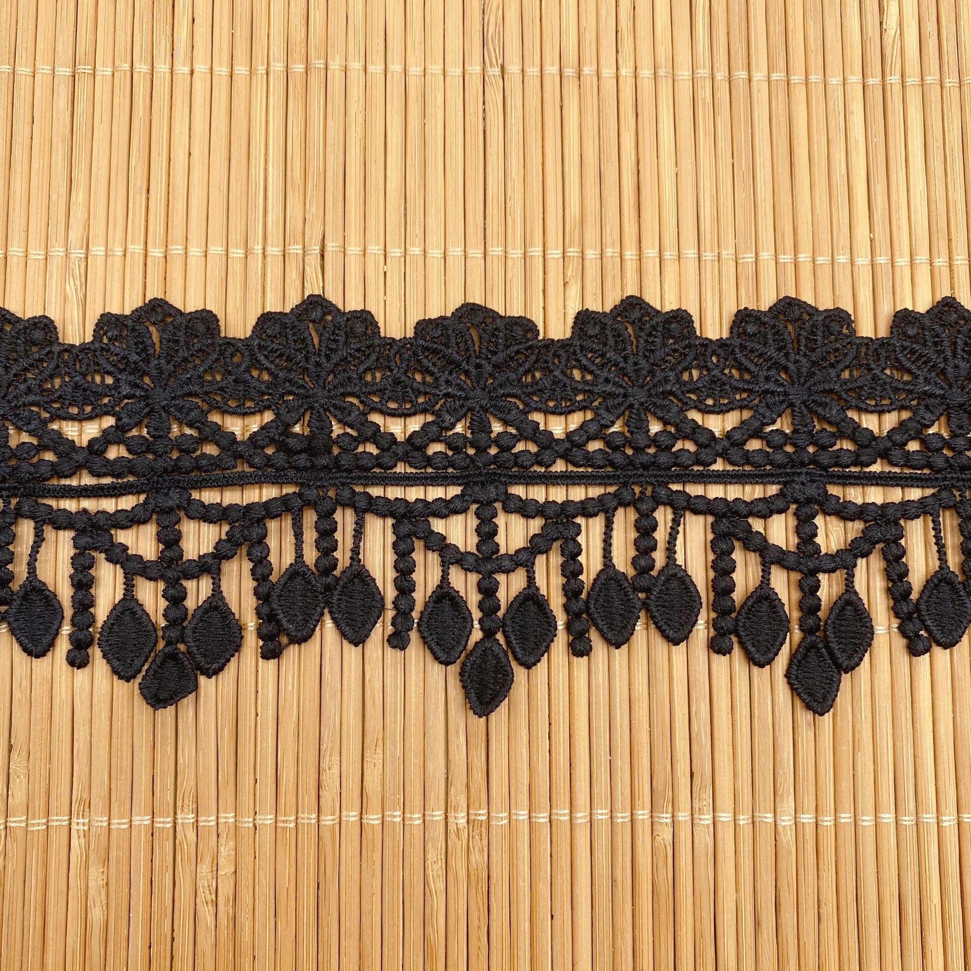 3Yards Embroidery Hollow Flowe - đánh giá và giá Lace Ribbon Trim