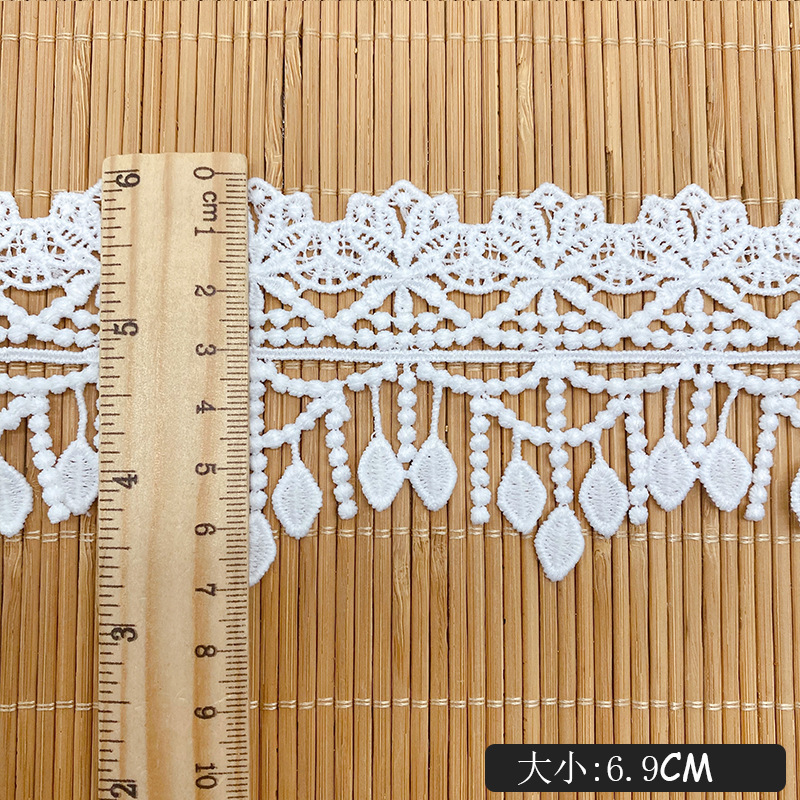 3Yards Embroidery Hollow Flowe - đánh giá và giá Lace Ribbon Trim