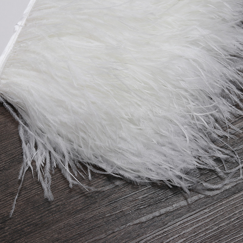 13-18CM 6M Ostrich Feather tri - đánh giá và giá Feather Trim Marabou