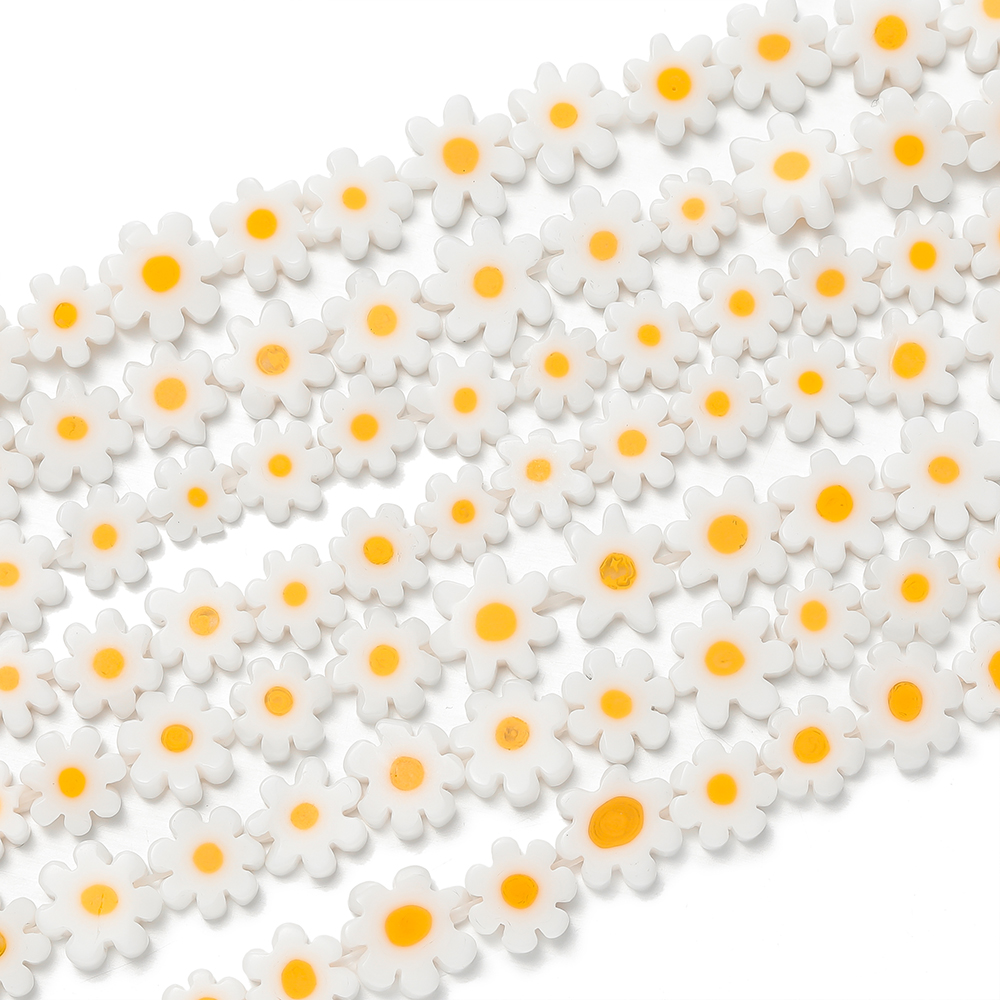 1String/Lot DIY Glass Daisy Be - đánh giá và giá Embellishment Crafts