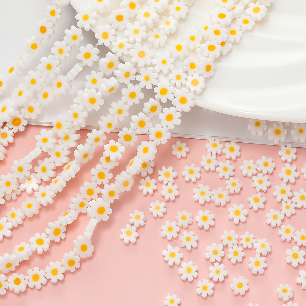 1String/Lot DIY Glass Daisy Be - đánh giá và giá Embellishment Crafts