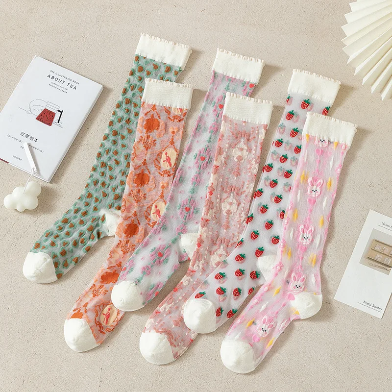 Summer Thin Women Stockings Ul - đánh giá và giá Crystal Mesh Fabric