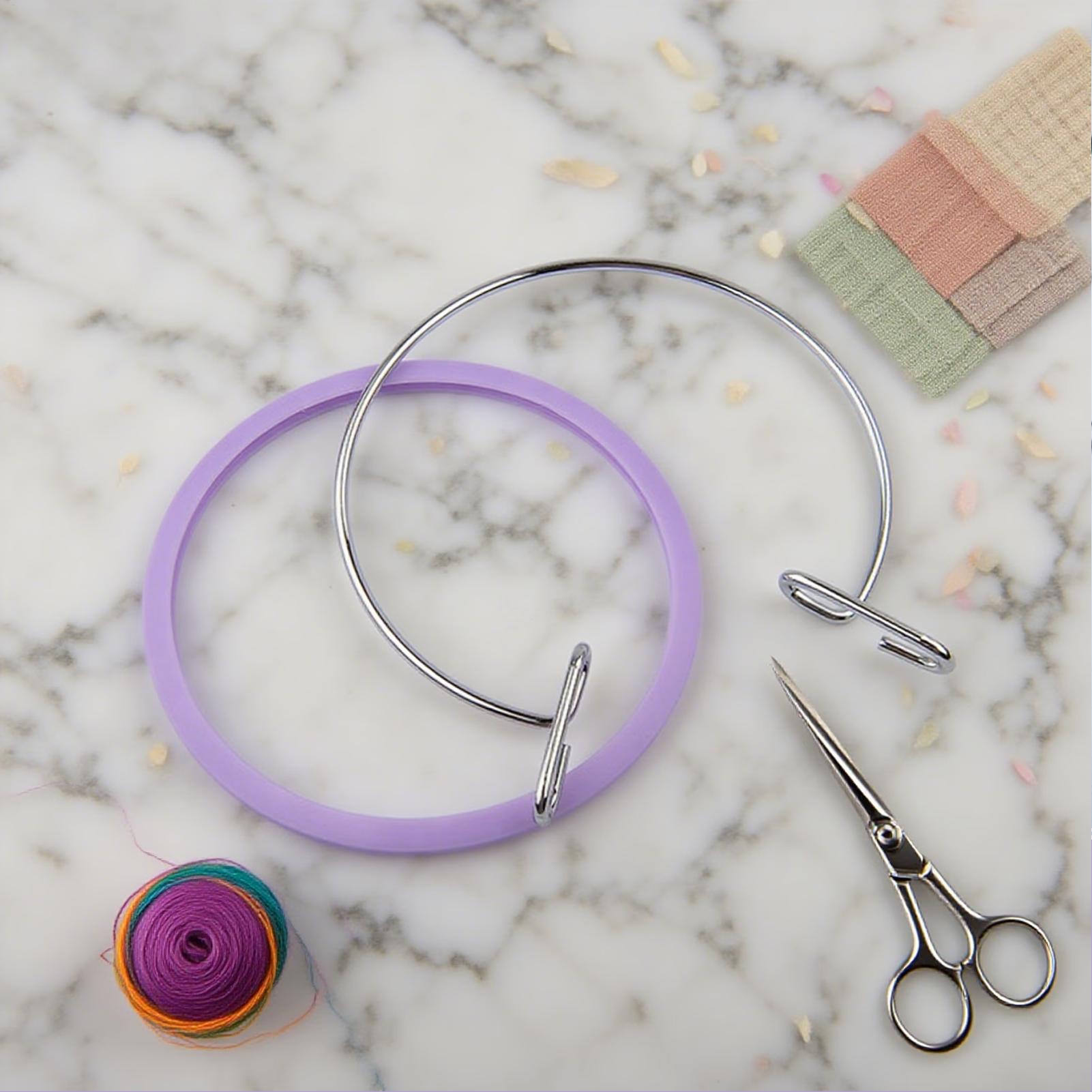 Hoop For Cross Stitching Metal - đánh giá và giá Embroidery Craft