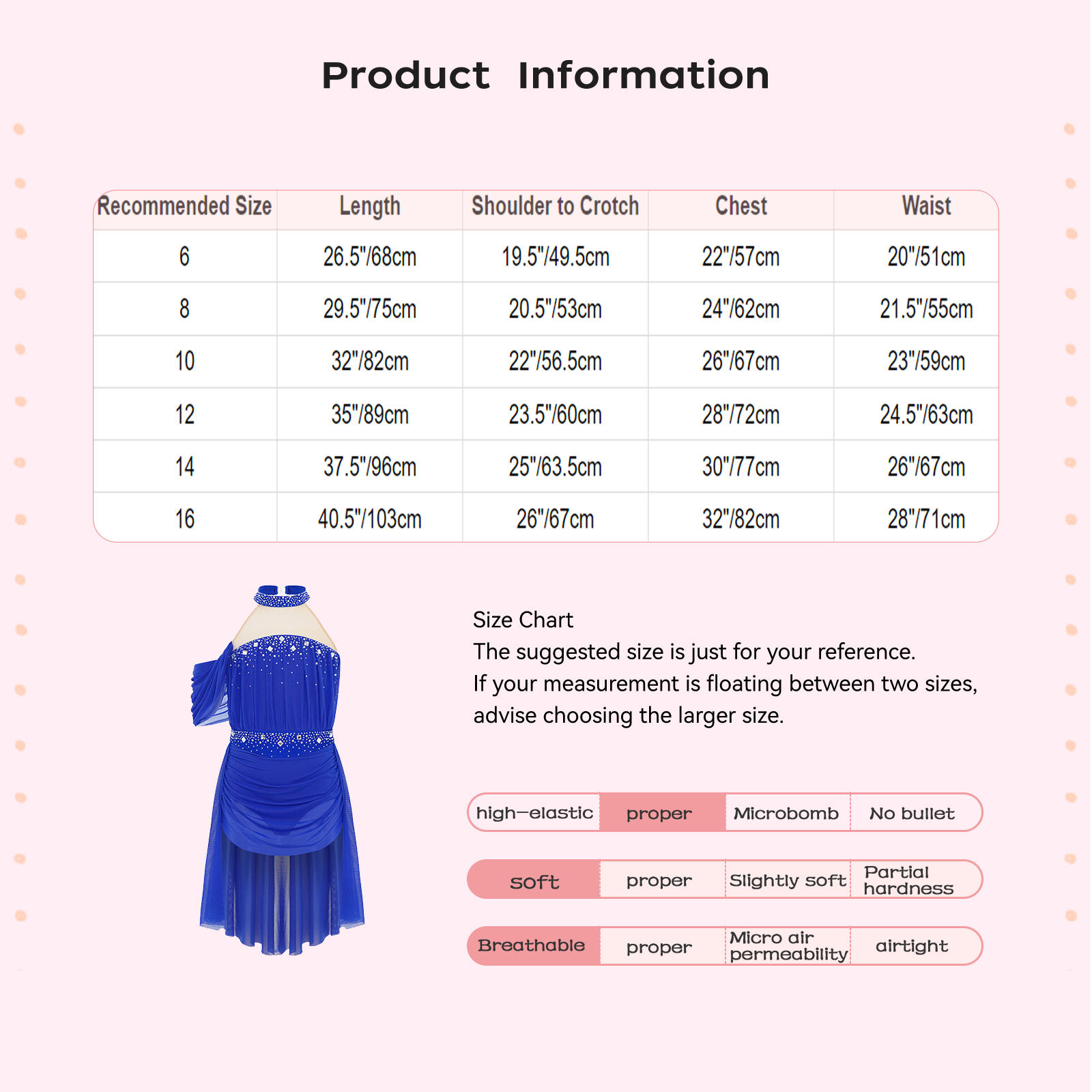 Kids Girls Ballet Leotard Dres - đánh giá và giá Rhinestone Banding Trim