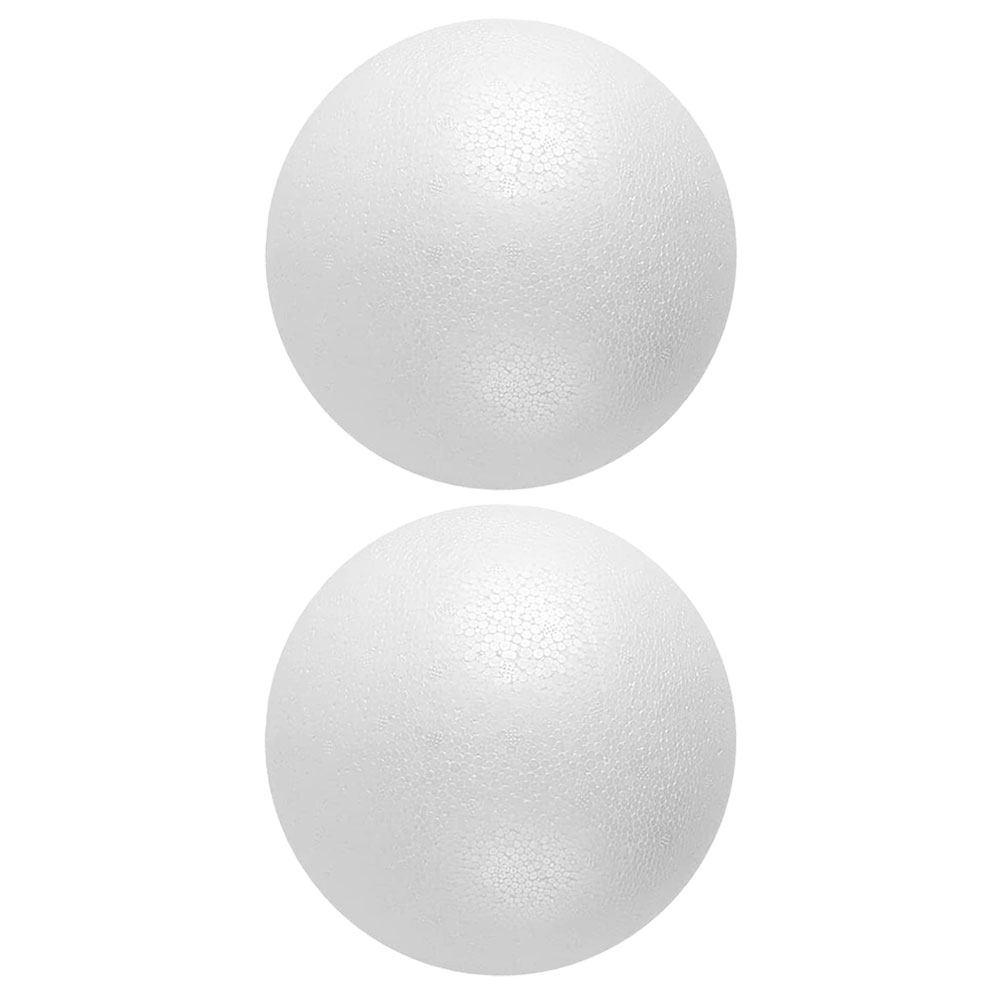 2Pcs Round Foam Spheres Lightw - đánh giá và giá Craft Embellishments