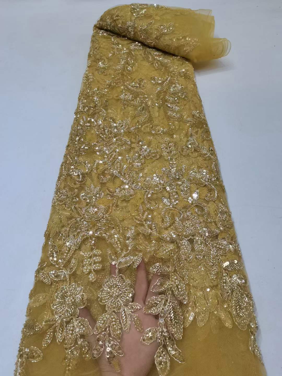 Custom Made Evening Party Gown - đánh giá và giá Crystal Mesh Fabric