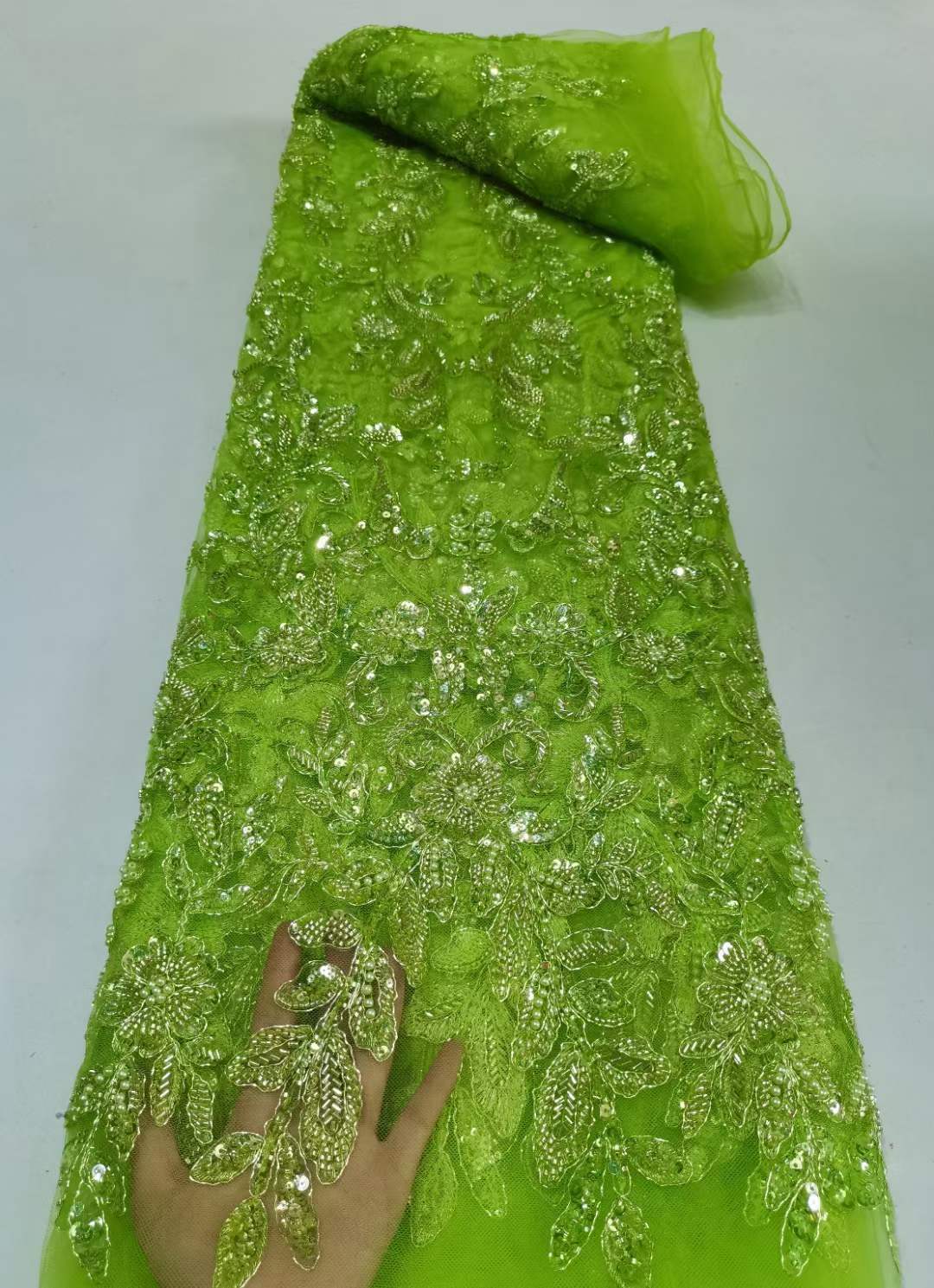 Custom Made Evening Party Gown - đánh giá và giá Crystal Mesh Fabric