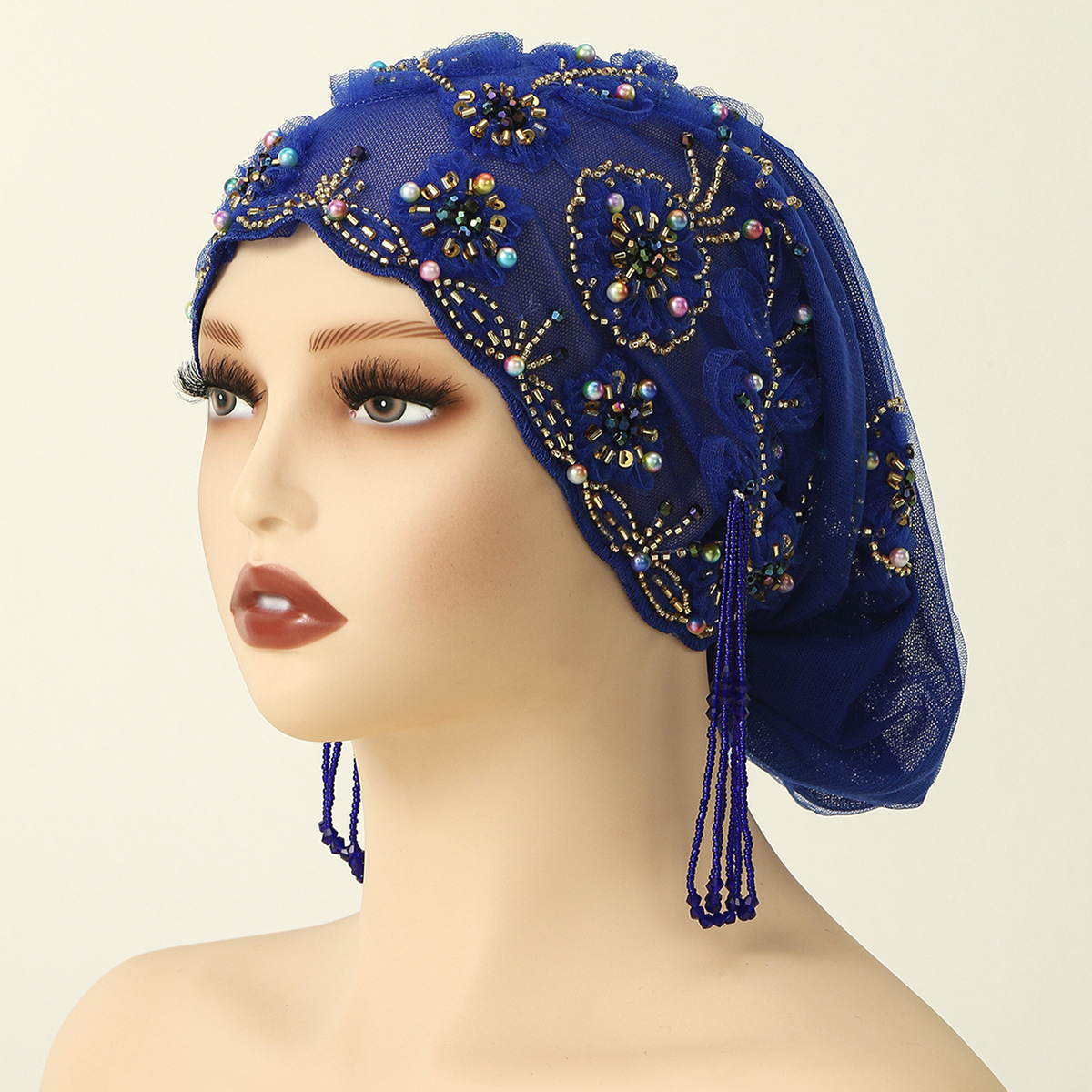 New Lace Embroidery Bonnet Tur - đánh giá và giá Tassel Fringe Trim