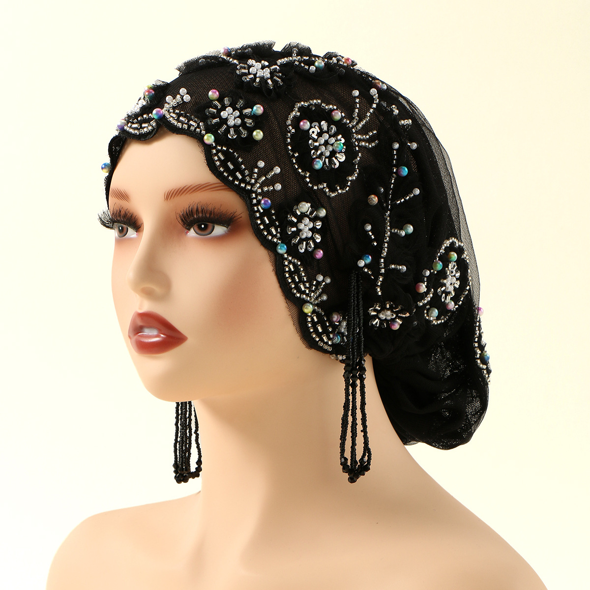 New Lace Embroidery Bonnet Tur - đánh giá và giá Tassel Fringe Trim