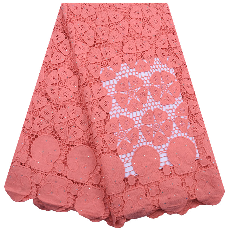 African Guipure Lace Fabric Wi - đánh giá và giá Crystal Mesh Fabric