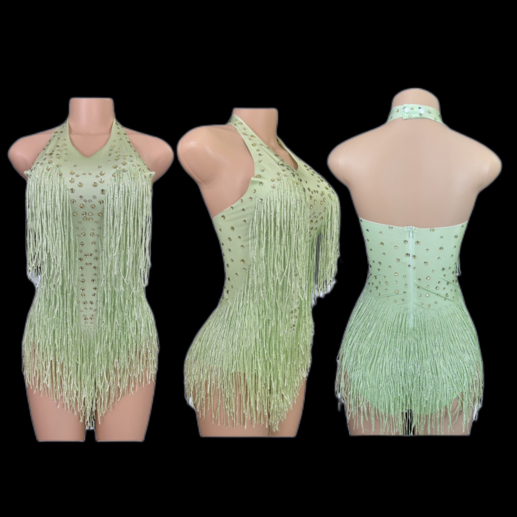 Sparkly Rhinestones Fringe Bod - đánh giá và giá Rhinestone Banding Trim