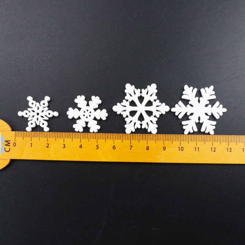 20Pcs Wooden Christmas Snowfla - đánh giá và giá Embellishments For Scrapbooking
