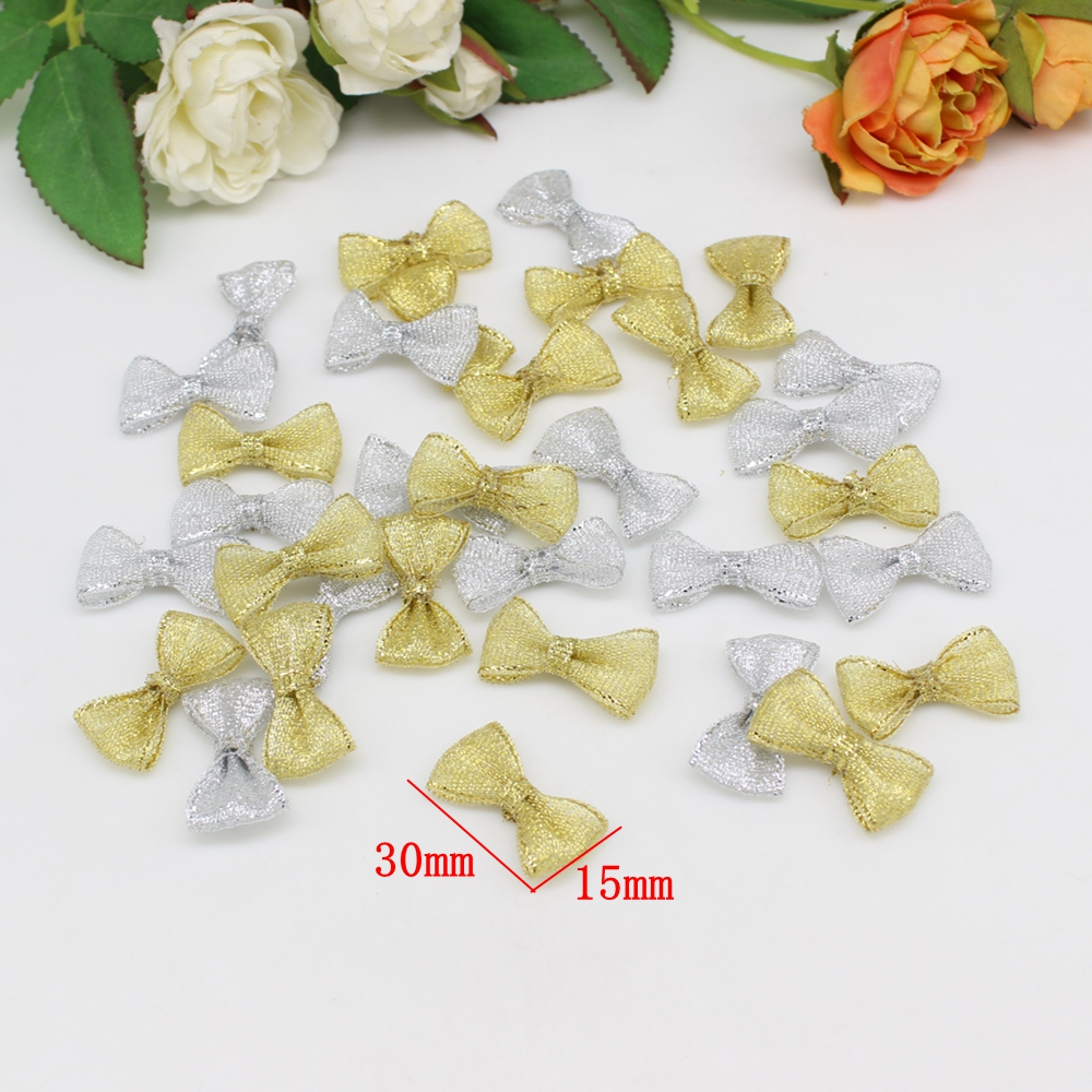 50/100pcs 15mm-30mm Gold and s - đánh giá và giá Embellishments For Scrapbooking