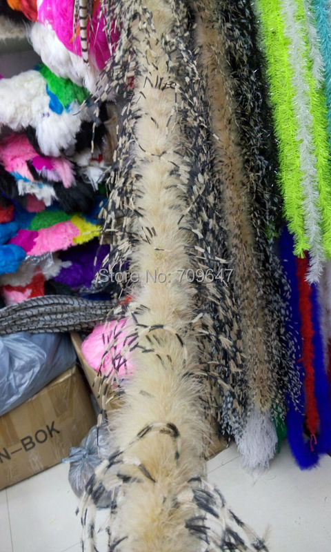2Yards/lot Luxury Khaki&BLACK& - đánh giá và giá Feather Trim Marabou