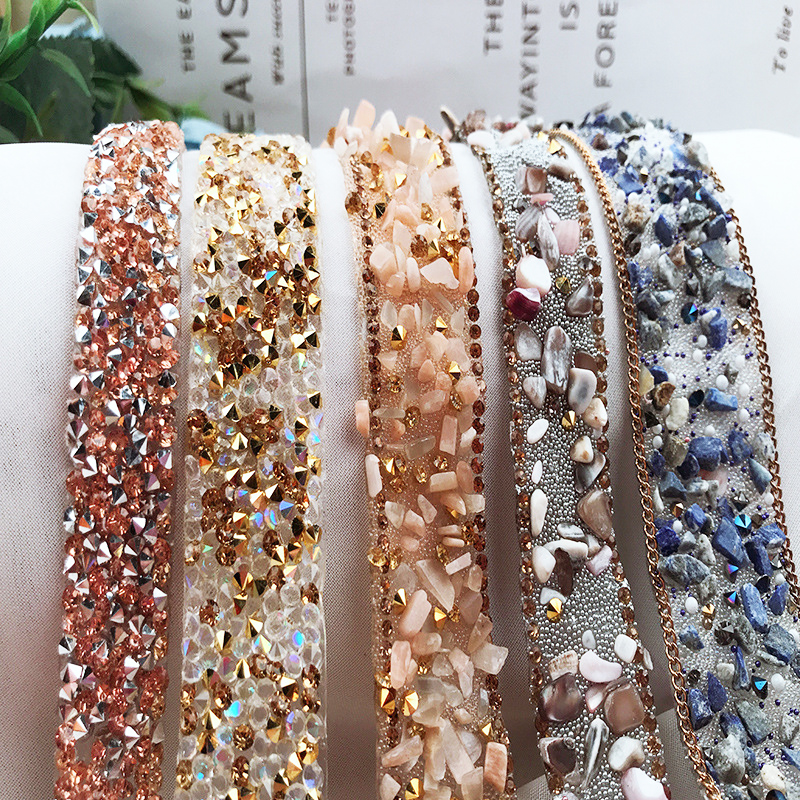 Diamond Band Diy Clothing Code - đánh giá và giá Crystal Mesh Fabric