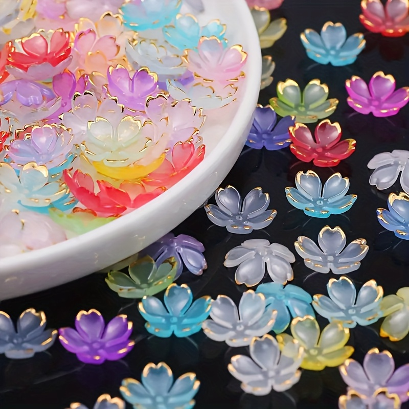 200/100pcs 15mm Colorful Acryl - đánh giá và giá Embroidery Embellishments