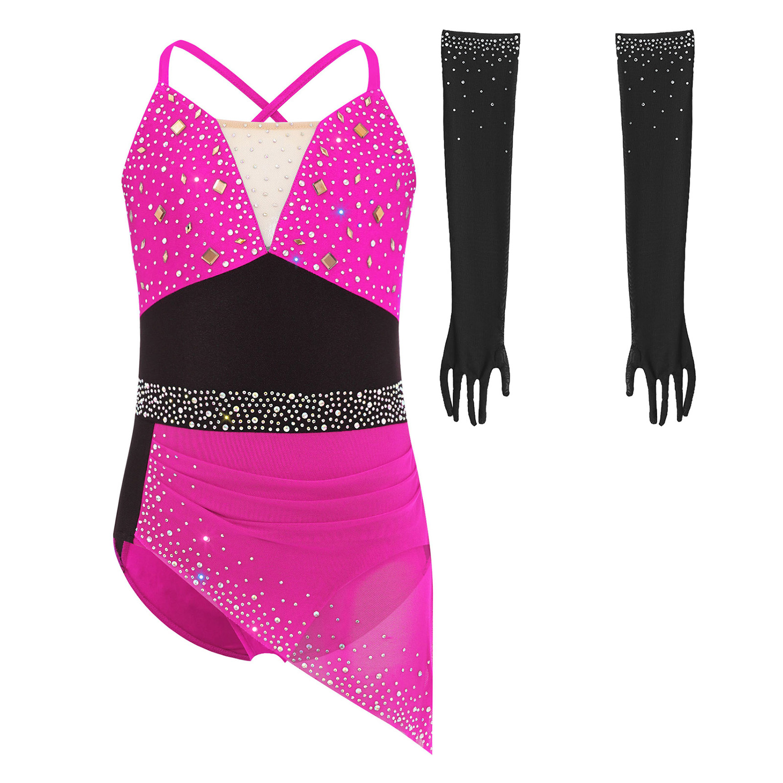Teen Girls Shiny Rhinestones L - đánh giá và giá Rhinestone Banding Trim