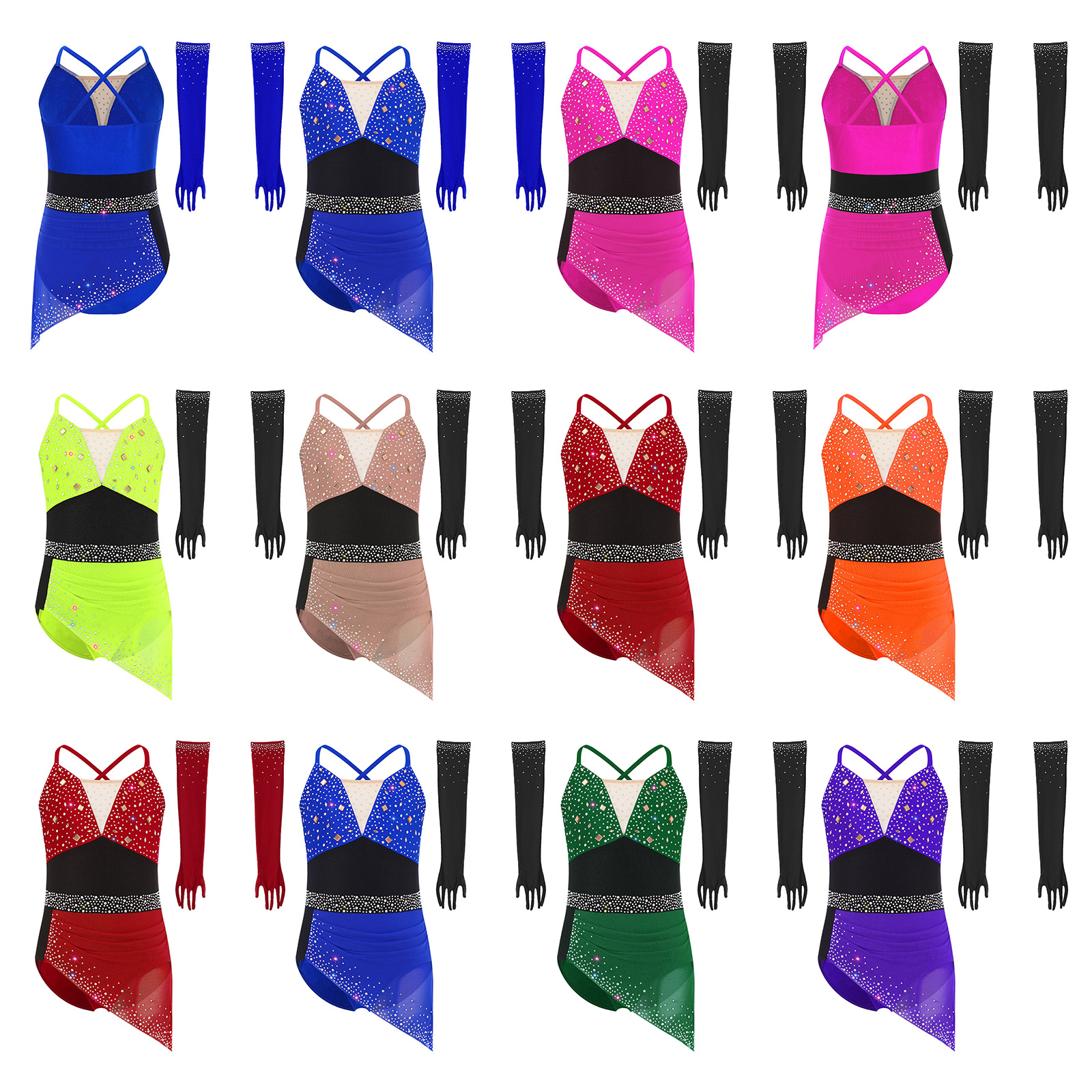 Teen Girls Shiny Rhinestones L - đánh giá và giá Rhinestone Banding Trim
