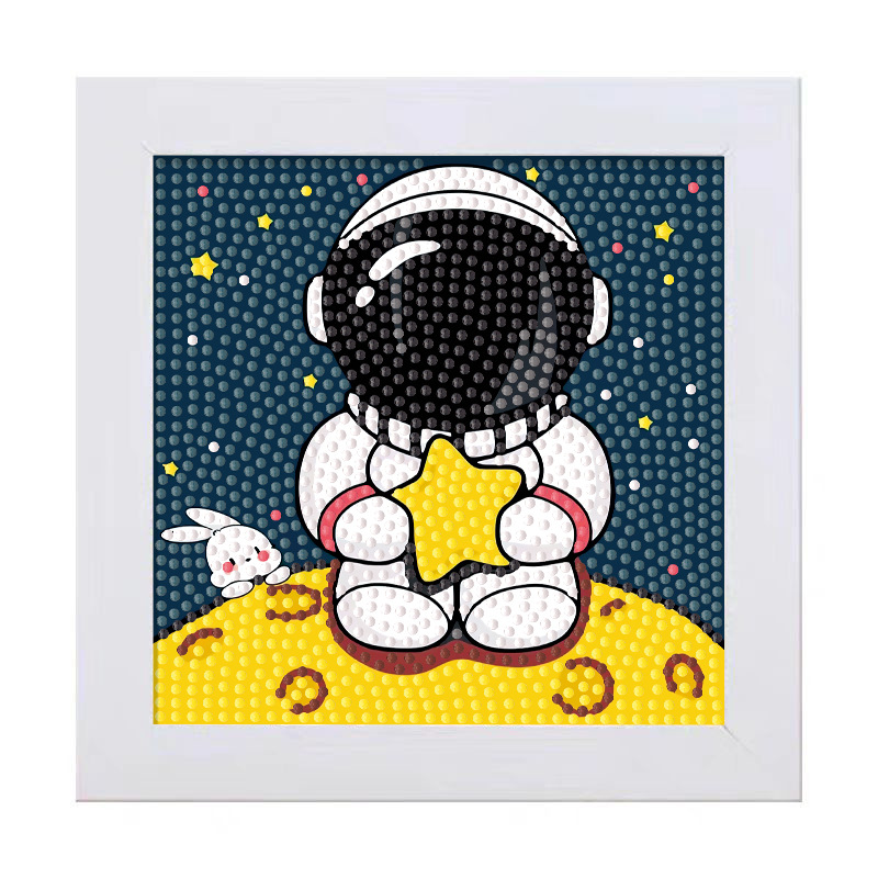 Keeppley astronaut crystal dia - đánh giá và giá Embroidery Embellishments