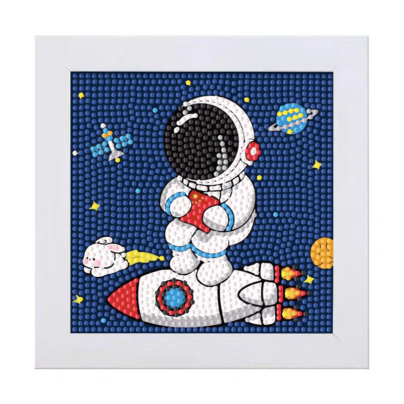 Keeppley astronaut crystal dia - đánh giá và giá Embroidery Embellishments