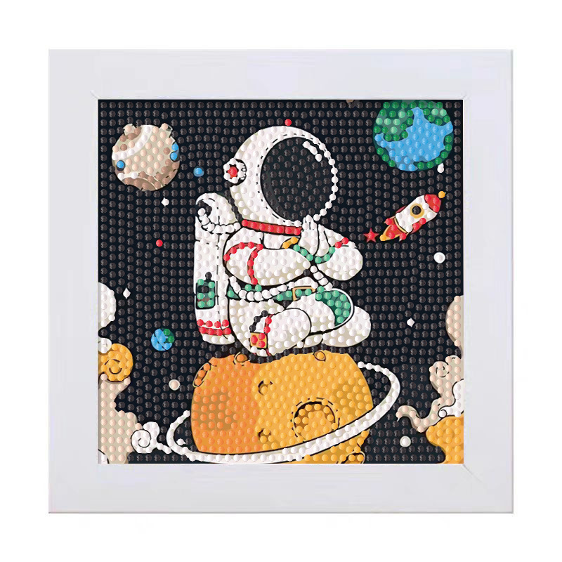 Keeppley astronaut crystal dia - đánh giá và giá Embroidery Embellishments