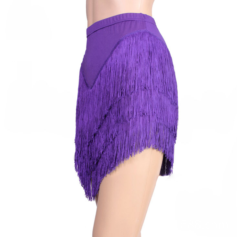New Fashion Latin Dance Skirt  - đánh giá và giá Tassel Fringe Trim