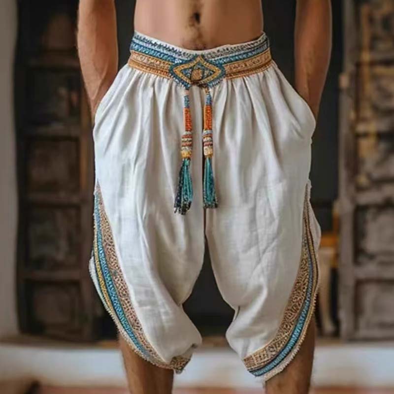 Men's Tassel Elastic Waist Cas - đánh giá và giá Tassel Fringe Trim