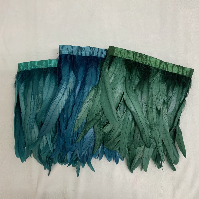 25-30cm/10-12inch Rooster Tail - đánh giá và giá Feather Trim Marabou