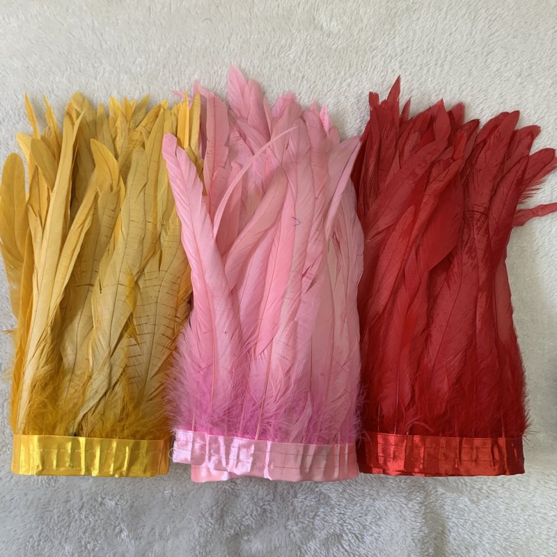25-30cm/10-12inch Rooster Tail - đánh giá và giá Feather Trim Marabou