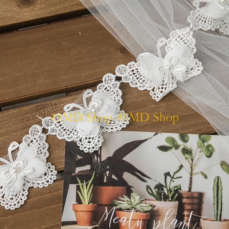 49MD 1 Yard Bowknot for Butter - đánh giá và giá Lace Ribbon Trim