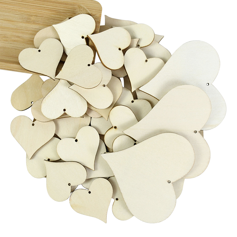 10-100pcs Unfinished Blank Woo - đánh giá và giá Craft Embellishment