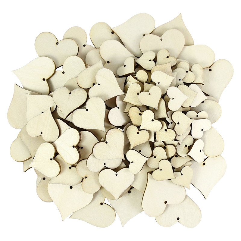 10-100pcs Unfinished Blank Woo - đánh giá và giá Craft Embellishment