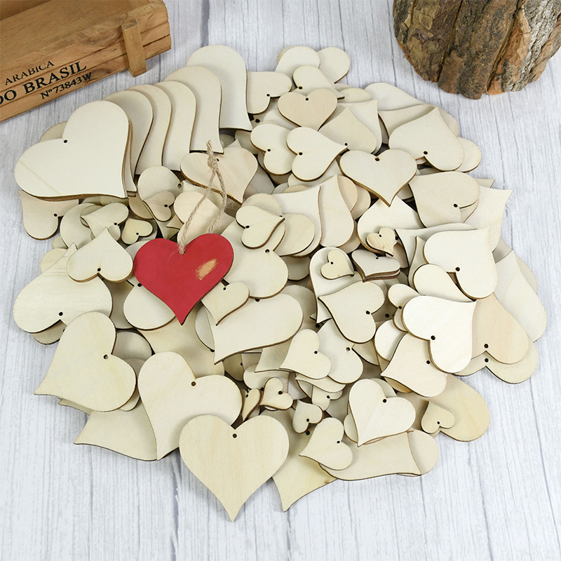 10-100pcs Unfinished Blank Woo - đánh giá và giá Craft Embellishment