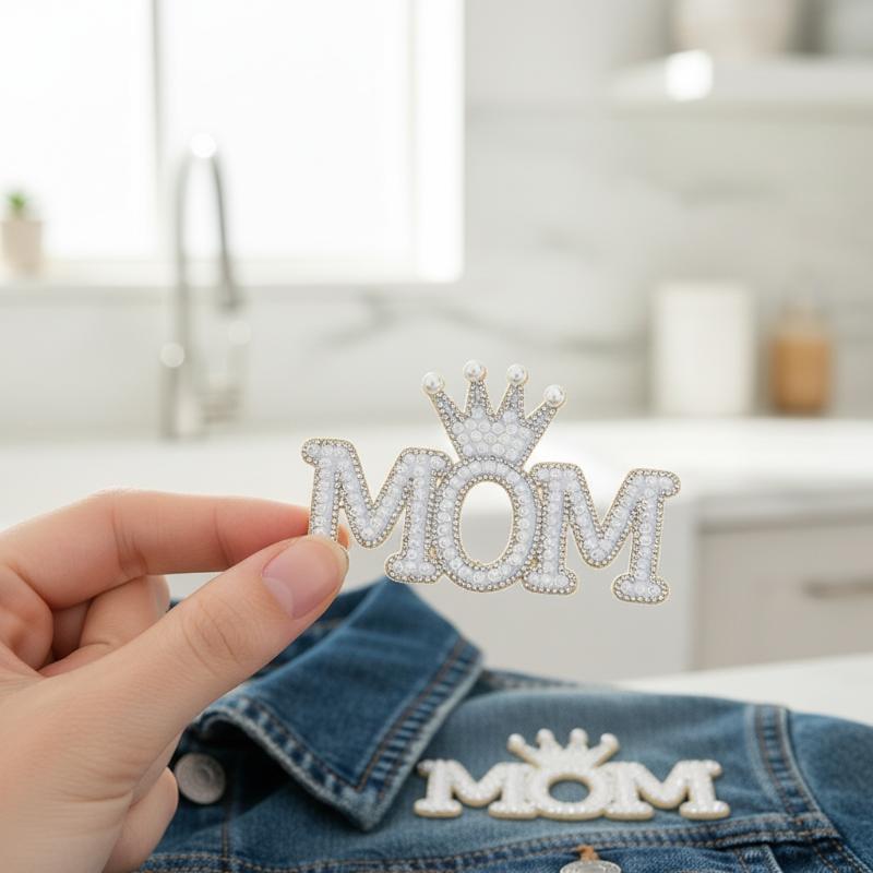 Rhinestone Pearl Crown Mom Let - đánh giá và giá Sew On Rhinestone