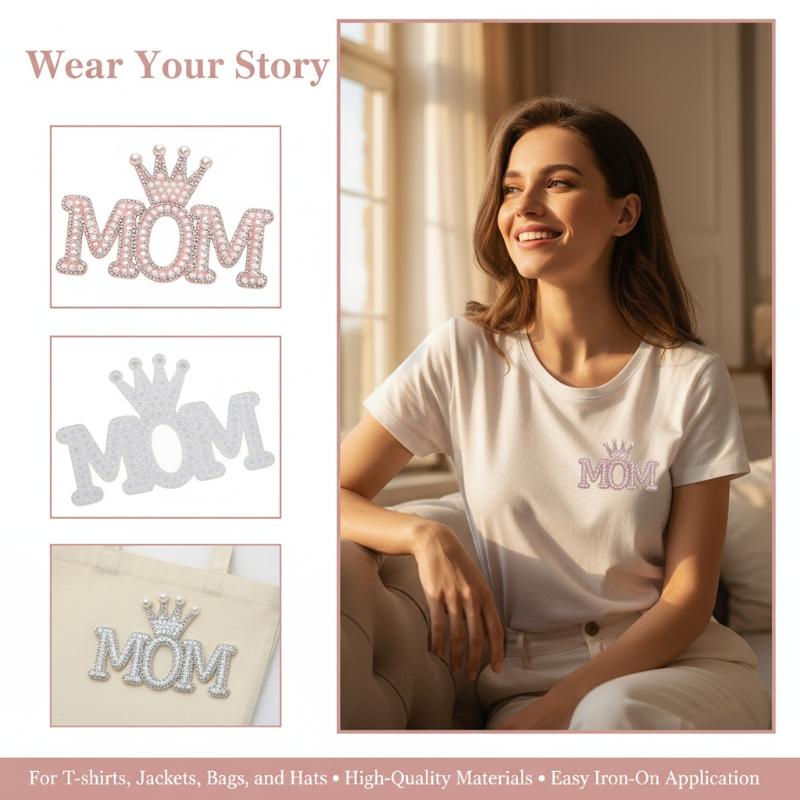 Rhinestone Pearl Crown Mom Let - đánh giá và giá Sew On Rhinestone