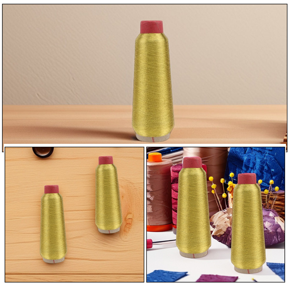 2 Rolls Metallic Golden Glitte - đánh giá và giá Embroidery Craft