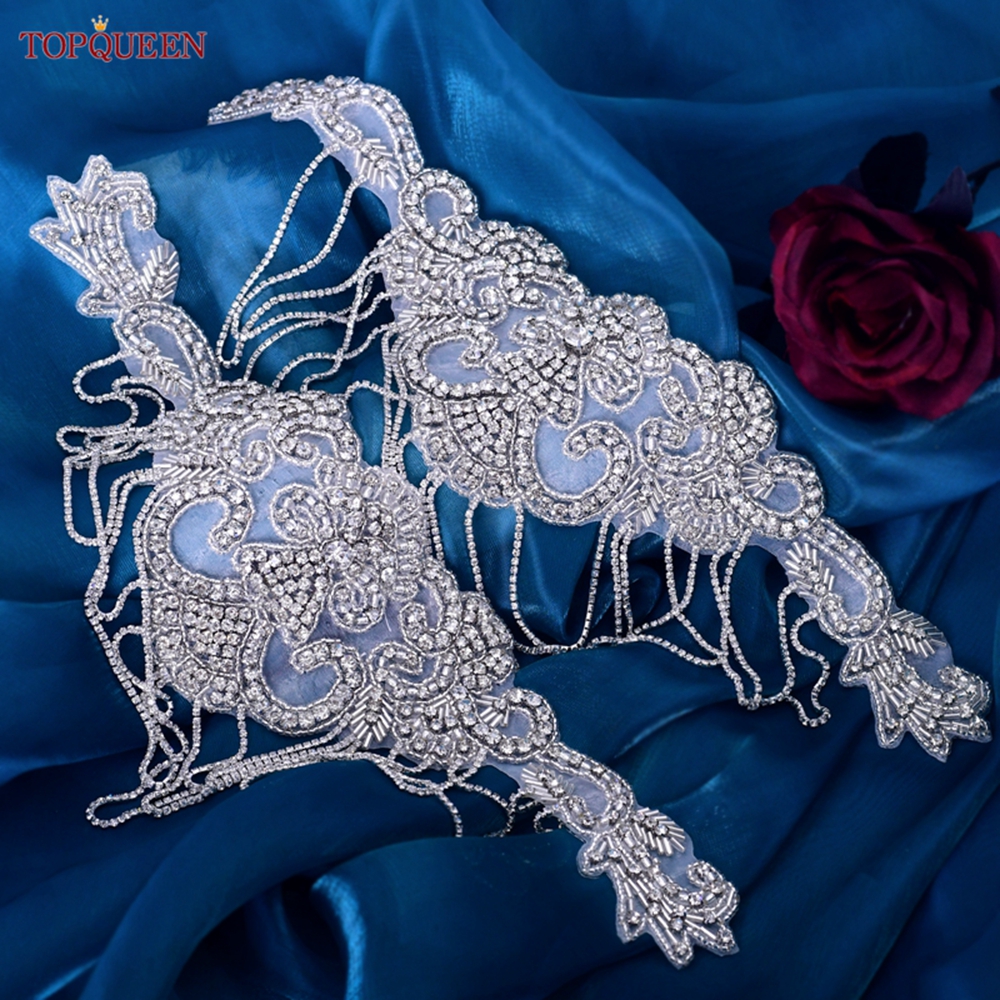 TOPQUEEN SP63 Bridal Tassels R - đánh giá và giá Sew On Rhinestone