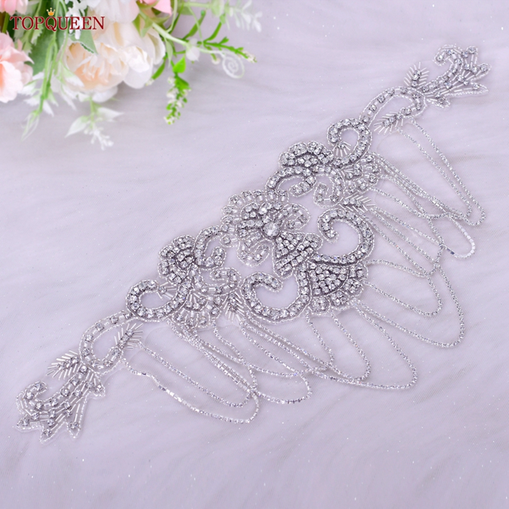TOPQUEEN SP63 Bridal Tassels R - đánh giá và giá Sew On Rhinestone