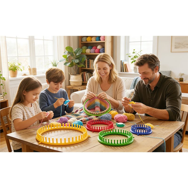 Round Knitting Loom For Hats S - đánh giá và giá Pom Pom Maker Tool