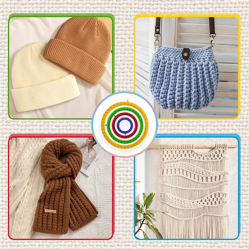 Round Knitting Loom For Hats S - đánh giá và giá Pom Pom Maker Tool