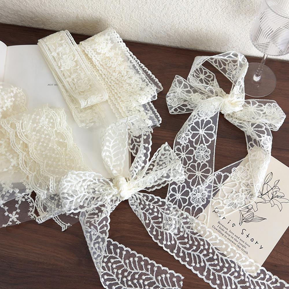 Elegant Lace Scarf Bow Necklac - đánh giá và giá Lace Ribbon Trim